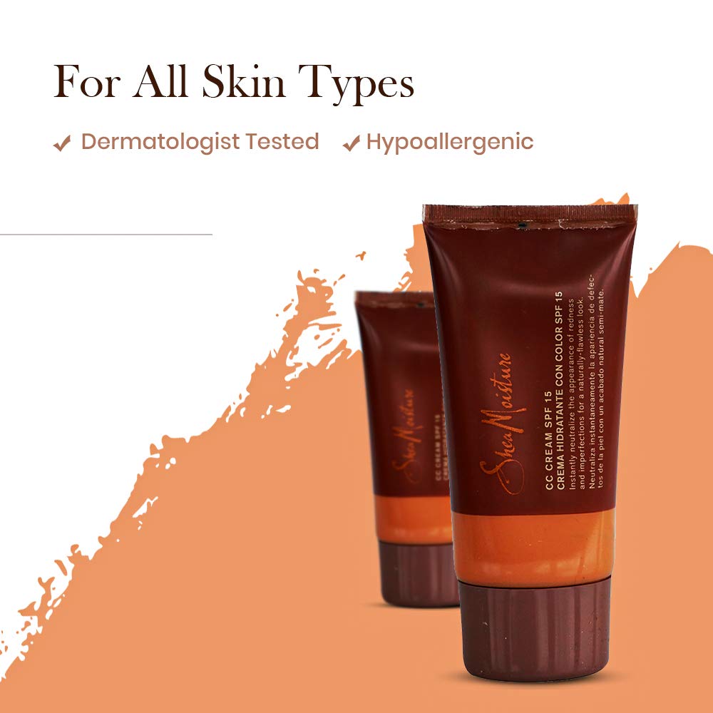 Amazon.com: SheaMoisture ALL IN ONE CC Cream SPF 15 - Primes